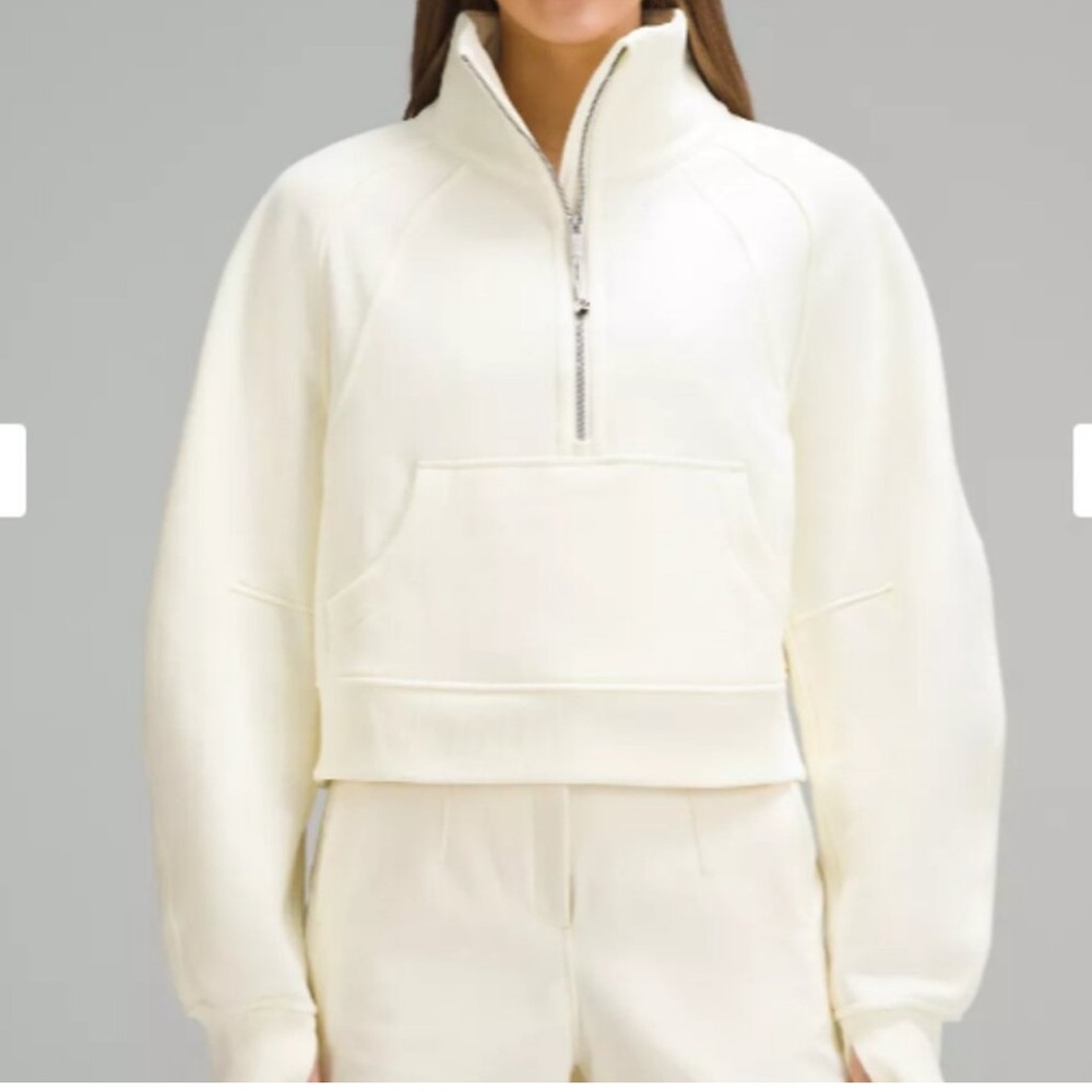 Lululemon Scuba Funnel Neck Half Zip Sundance